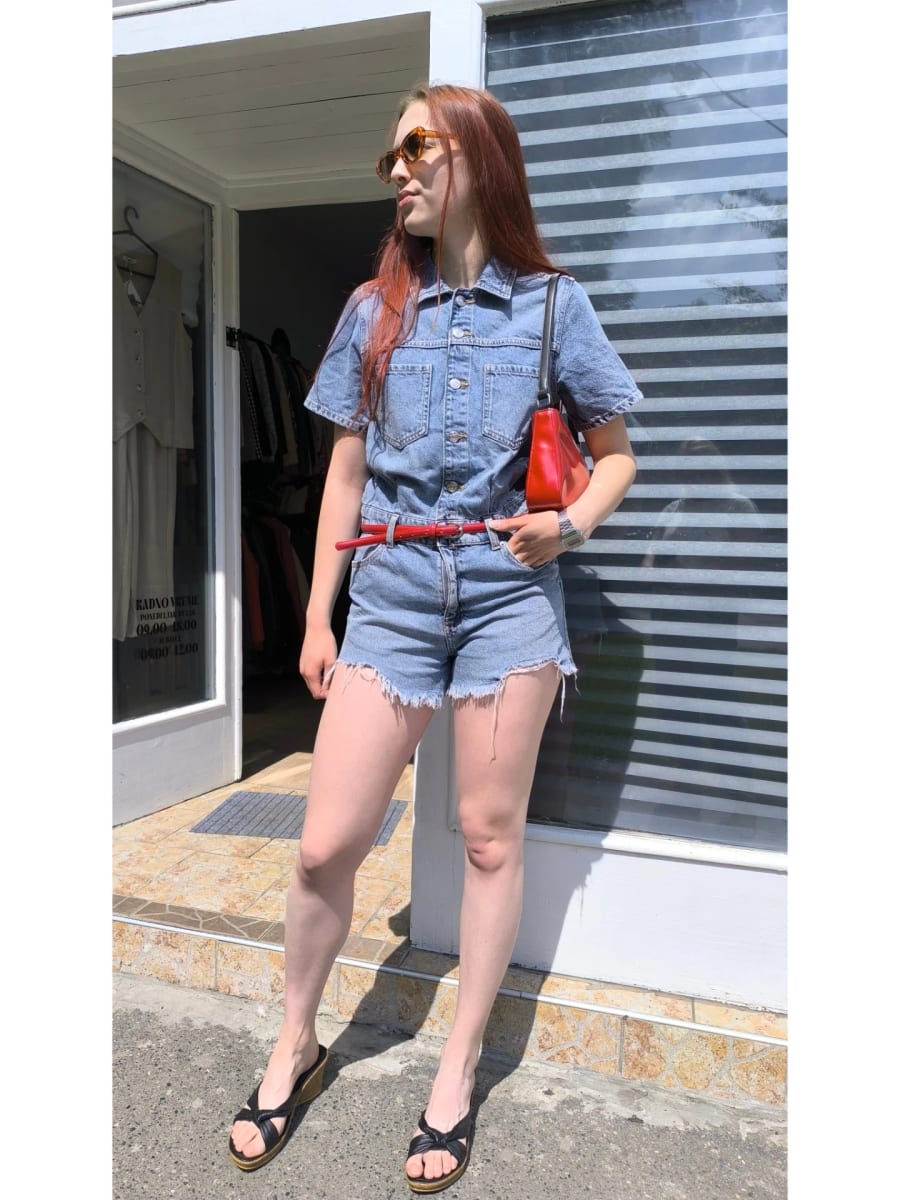 Letnji denim kombinezon koji privlači poglede 💙